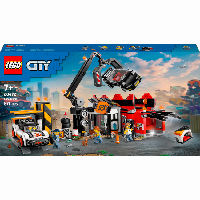 Конструкторы LEGO - Конструктор LEGO City Свалка с автомобилями (60472)