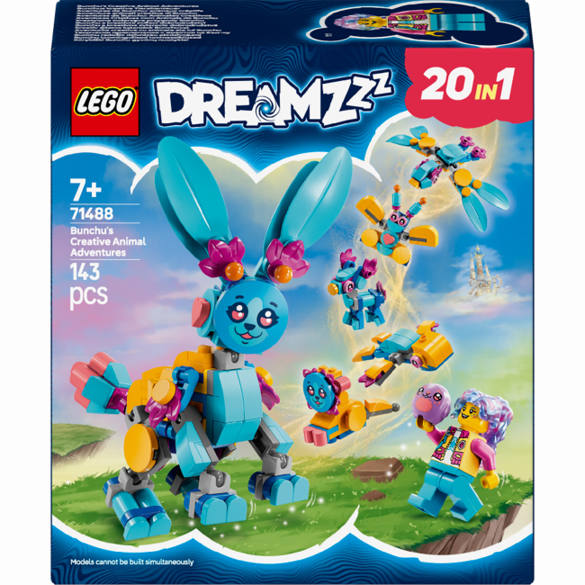 Конструктори LEGO - Конструктор LEGO DREAMZzz Творчі тваринні пригоди Бунчу (71488)