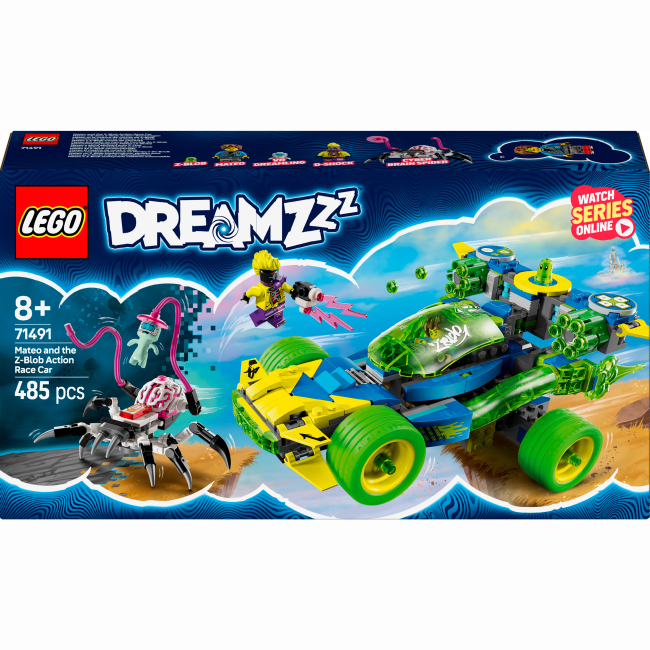 Конструктори LEGO - Конструктор LEGO DREAMZzz Матео й автомобіль для перегонів Зет-Блоб (71491)