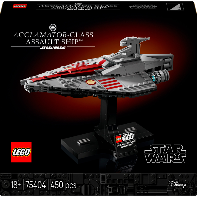 Конструктори LEGO - Конструктор LEGO Star Wars Штурмовий корабель класу Аккламатор (75404)