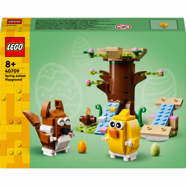 Конструкторы LEGO - Конструктор LEGO Icons Весенняя площадка для животных (40709)