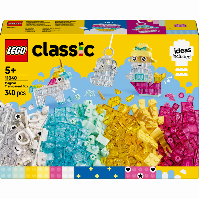 Конструкторы LEGO - Конструктор LEGO Classic Волшебная прозрачная коробка (11040)