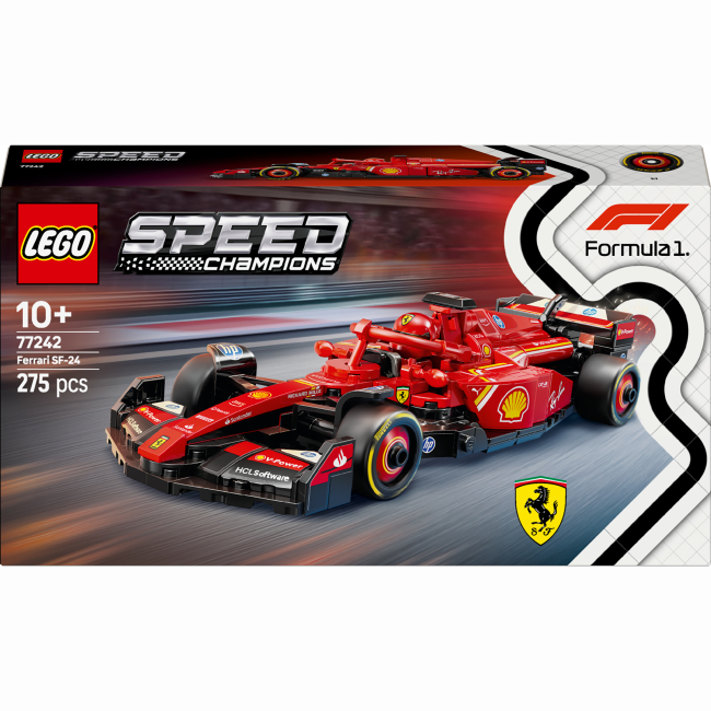 Конструкторы LEGO - Конструктор LEGO Speed Champions Автомобиль для гонки F1 Ferrari SF-24​. (77242)