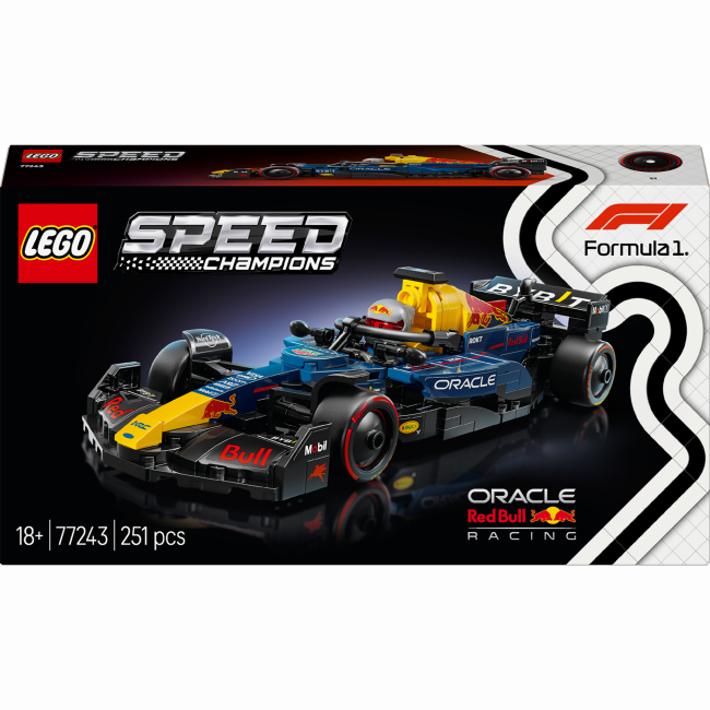 Конструкторы LEGO - Конструктор LEGO Speed ​​Champions Автомобиль для гонки F1 Oracle Red Bull Racing RB20 (77243)