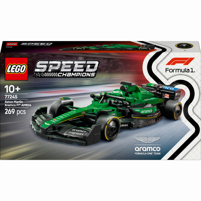 Конструкторы LEGO - Конструктор LEGO Speed ​​Champions Автомобиль для гонки Aston Martin Aramco F1 AMR24 (77245)