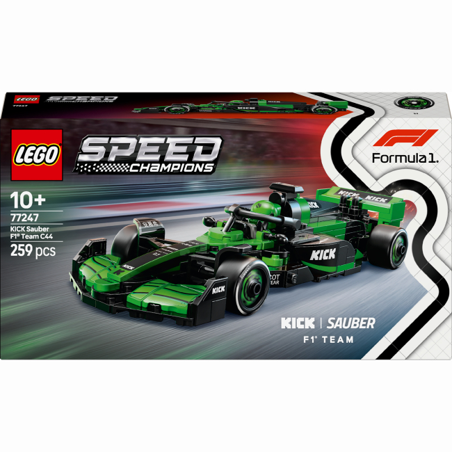 Конструкторы LEGO - Конструктор LEGO Speed ​​Champions Автомобиль для гонки KICK Sauber F1 Team C44 (77247)