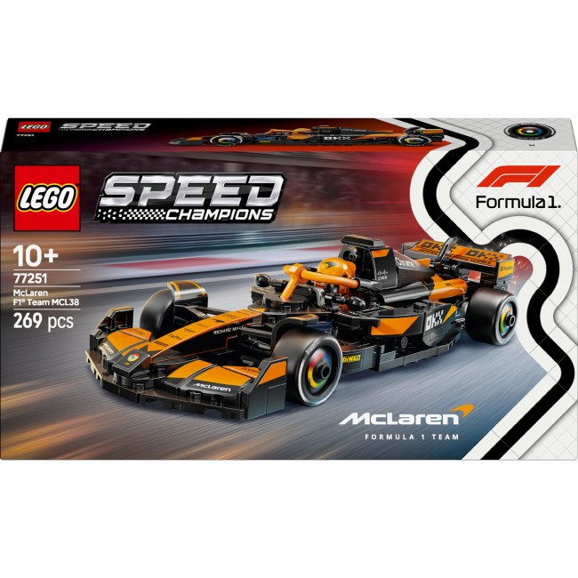 Конструкторы LEGO - Конструктор LEGO Speed ​​Champions Автомобиль для гонки McLaren F1 (77251)