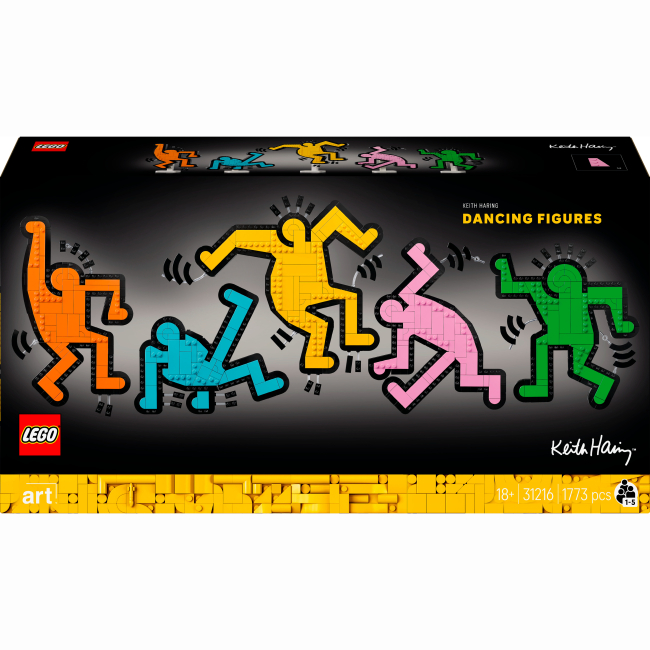 Конструкторы LEGO - Конструктор LEGO Art Кот Гаринг — Танцующие человечки (31216)