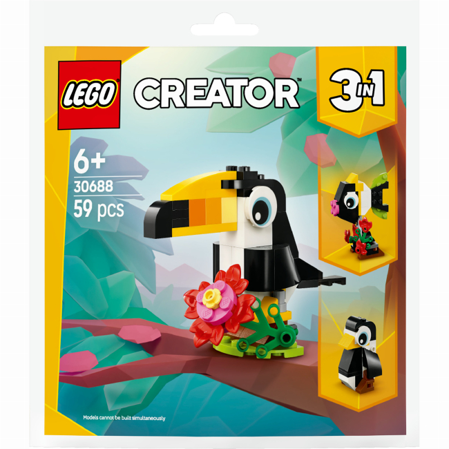 Конструктори LEGO - Конструктор LEGO Creator Тропічний тукан (30688)