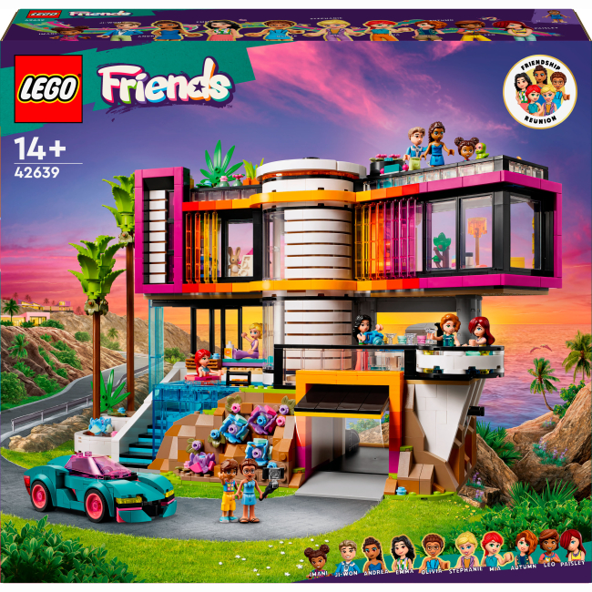 Конструкторы LEGO - Конструктор LEGO Friends Современный особняк Андреа (42639)
