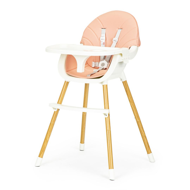 Товари для догляду - Cтільчик для годування Ecotoys Smart 2 в 1 Pink (HA-004 PINK)
