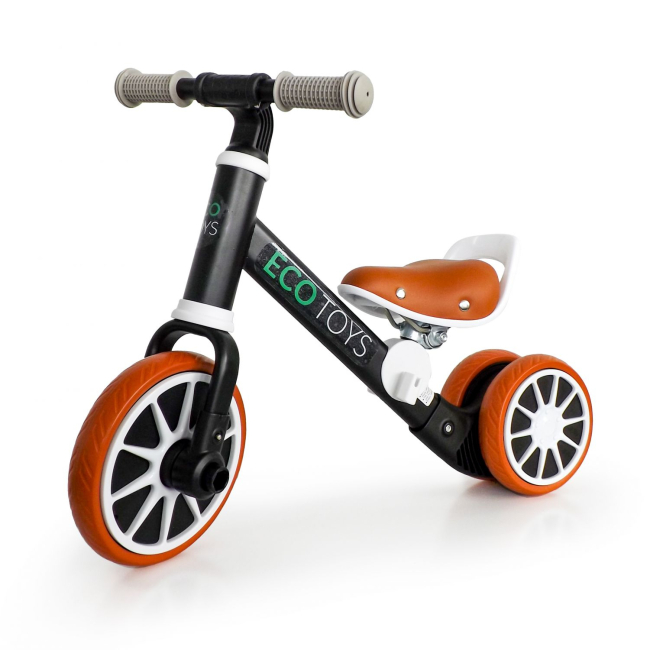 Біговели - Біговел Ecotoys Energy 2 в 1 Black (LC-V1307 BLACK)