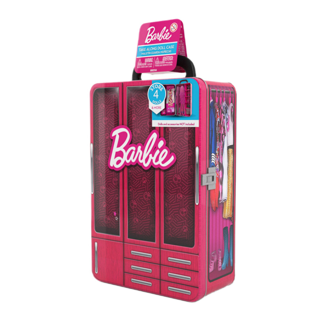 Мебель и домики - Портативный кейс Barbie Модный Шкаф (BBDS6B)
