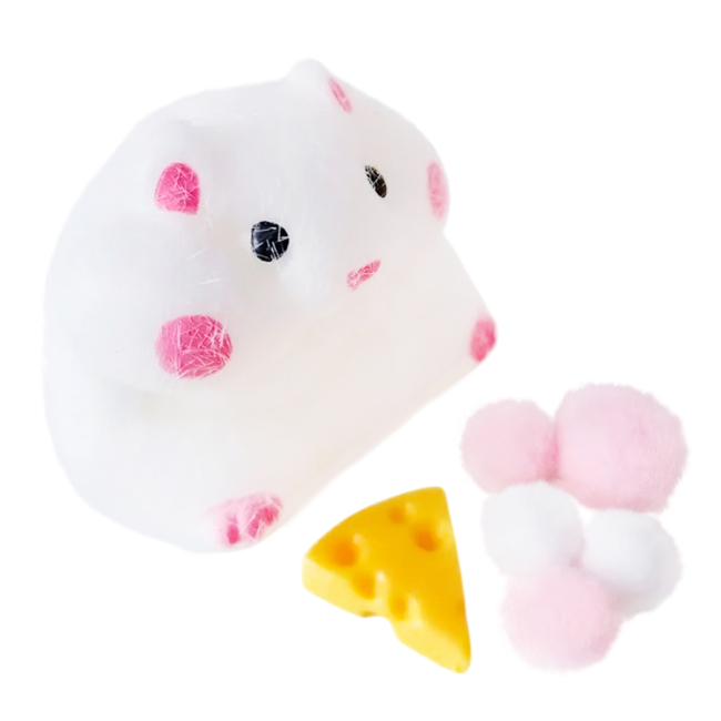 Антистресс игрушки - Игрушка-антистресс Shantou Jinxing Хомячок с сыром (C7805/1)