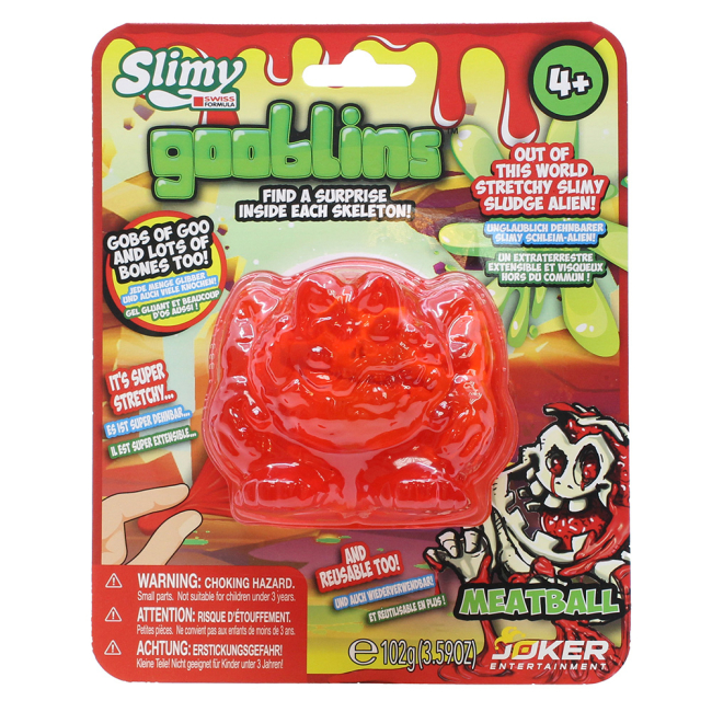 Антистресс игрушки - ​Слайм-сюрприз Joker Slimy Гоблин красный (38082/1)