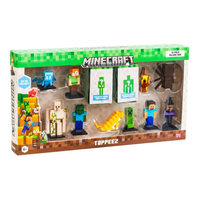 Фігурки персонажів - Набір фігурок-топерів Minecraft А (MC2080_A)