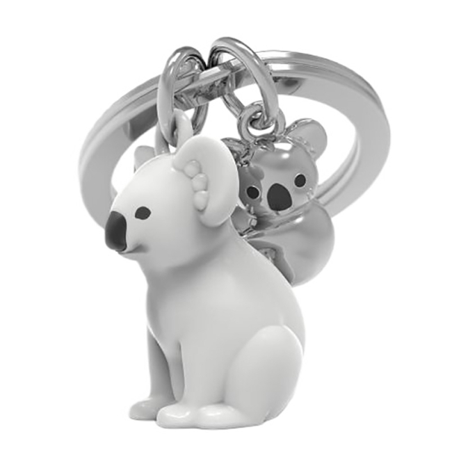 Брелоки - Брелок Metalmorphose Koala Mom and Baby Charm (8000020290946)