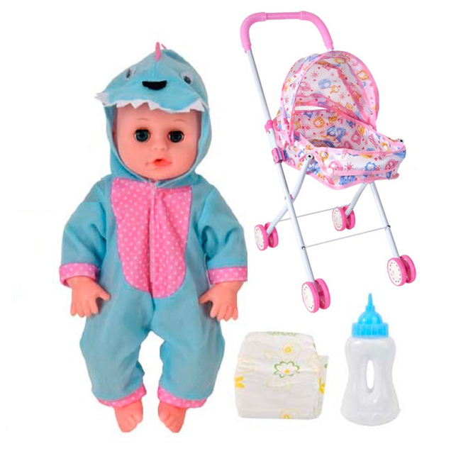 Пупсы - Пупс Mountainking Baby Mommy's с коляской (EPT1150767)