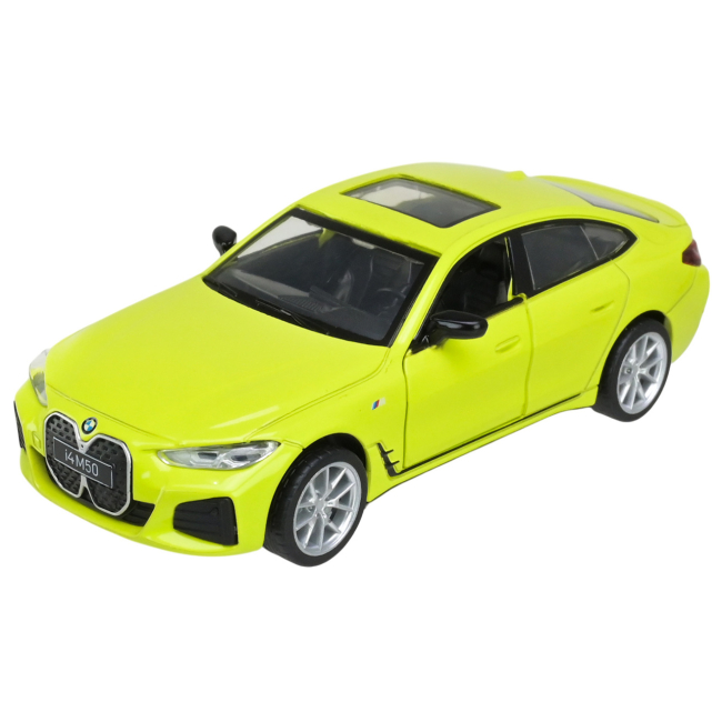 Автомоделі - Автомодель Автопром BMW I4 M50 жовта (68714/2)