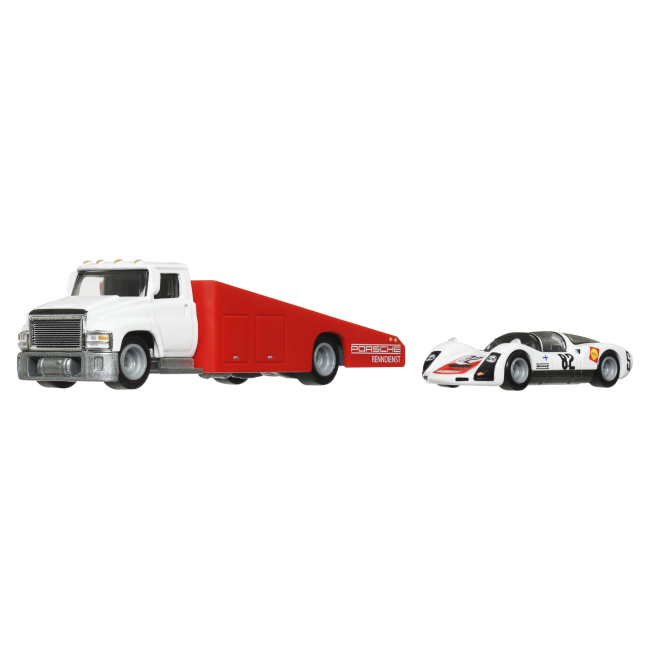 Автомодели - Набор автомоделей Hot Wheels Car culture Carry On и '66 Porsche 906 Carrera 6 (FLF56/HRV47)