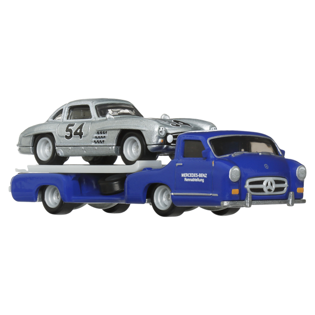 Автомодели - Набор автомоделей Hot Wheels Car culture Mercedes-Benz 300 SL и '55 Blaues Wunder (FLF56/HRV48)