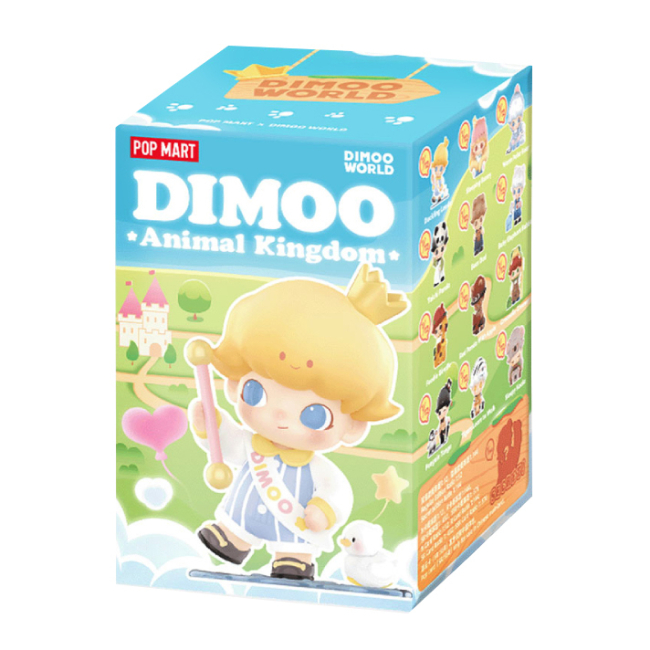 Фигурки персонажей - Коллекционная фигурка-сюрприз Pop Mart Dimoo Animal kingdom (DMAK-01)