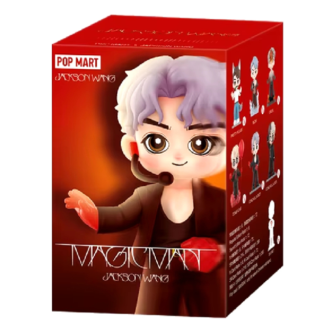 Фигурки персонажей - Коллекционная фигурка-сюрприз Pop Mart Jackson Wang Magic man (JW-01)