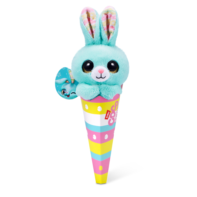 Мягкие животные - Мягкая игрушка Zuru Coco Cones Easter Кролик голубой (9640SQ1/5)