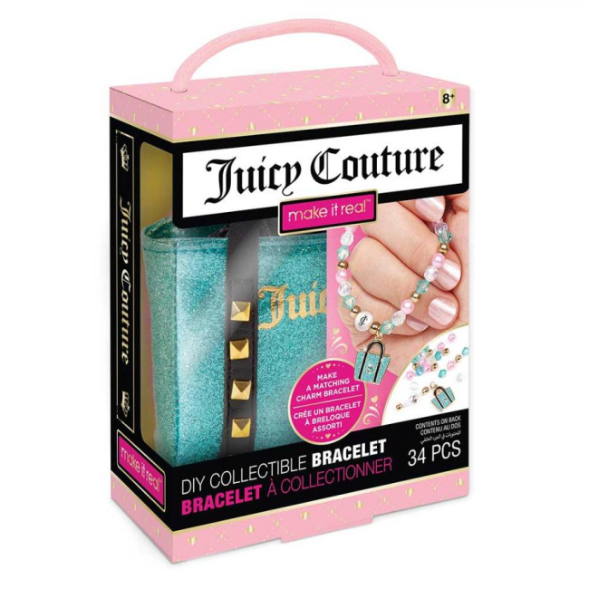 Наборы для творчества - Набор для изготовления шарм-браслета Make it Real Juicy couture Модница Тиффани (MR4471/2)