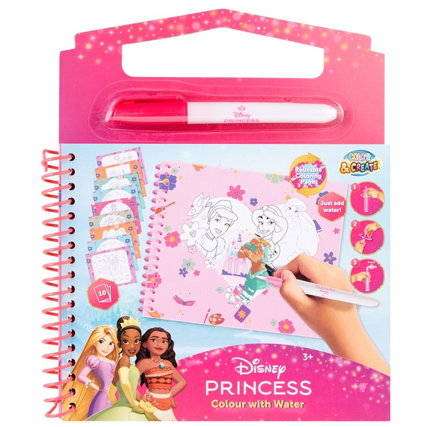 Товари для малювання - Водна розмальовка Disney Princess (DP24354)