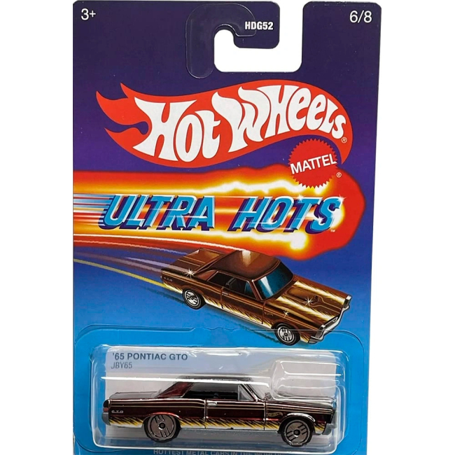 Автомодели - Автомодель Hot Wheels Ultra hots JBY65 '65 Pontiac GTO 6/8 (HDG52/6)