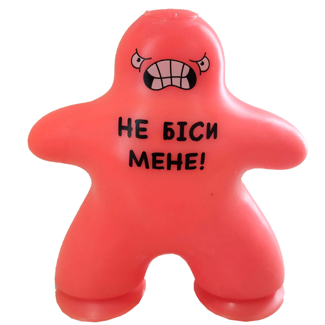 Антистрес іграшки - Стретч-антистрес Monster Gum Крутий заміс Прилипало червоний (CKS-10800/2)