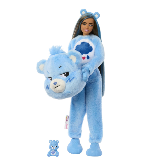 Куклы - ​Кукла Barbie Cutie Reveal Care Bears Мишка Ворчун (JCN96)