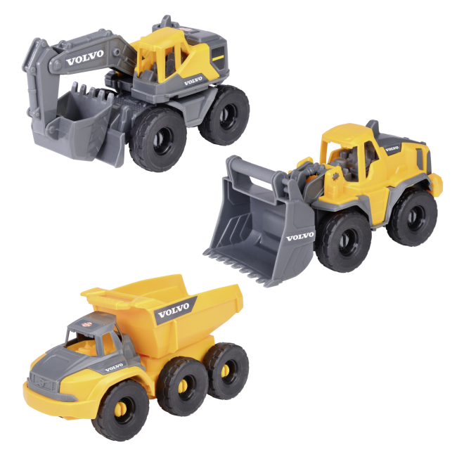 Транспорт і спецтехніка - Ігровий набір Dickie Toys Volvo (3722015) 