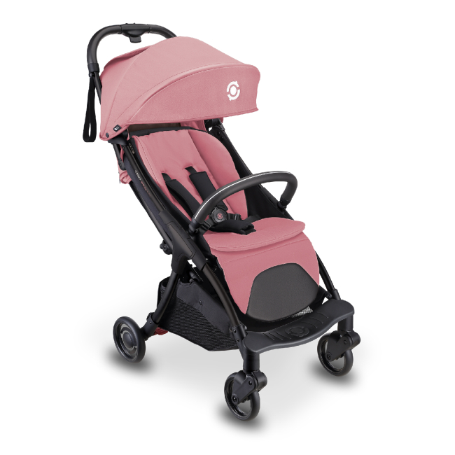 Коляски - Прогулочная коляска Globber Stroll lite пастельно-розовая (925-210)