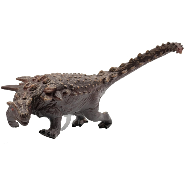 Фигурки животных - Интерактивная игрушка Bibi Toys Динозавр коричневый (762206BT/4)