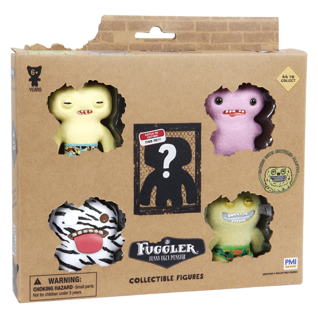 Фигурки персонажей - Набор фигурок Fuggler Fuggler-F 4+1 (FG2040F)