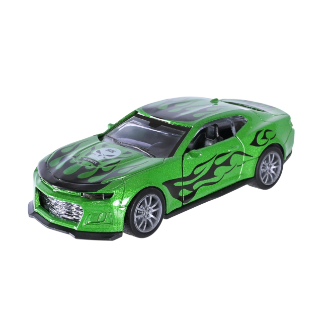 Автомоделі - Автомодель Автопром Chevrolet Camaro зелена (AP74193/2)