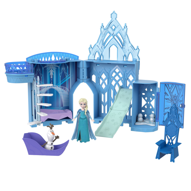 Ляльки - Ігровий набір Disney Frozen Замок принцеси Ельзи (JDP63)