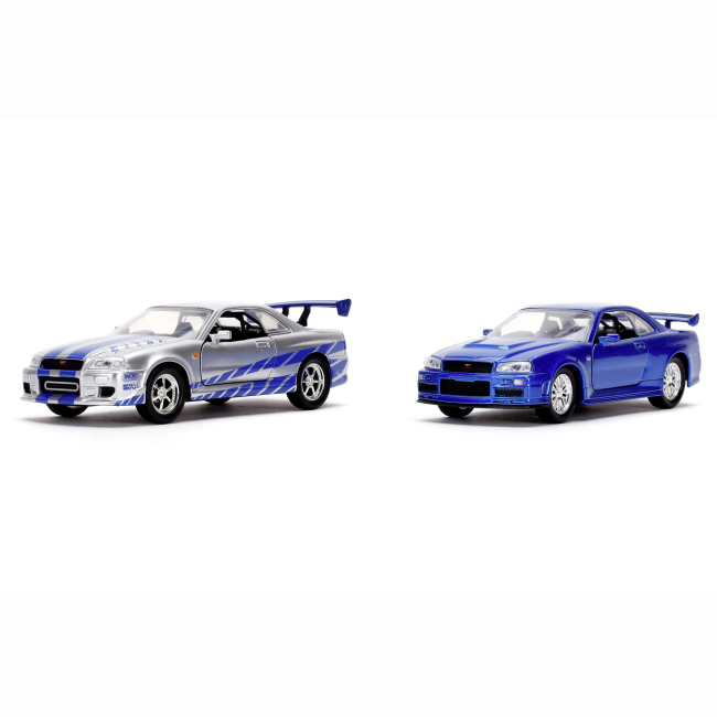 Автомодели - Набор автомоделей Jada Fast and Furious Nissan Skyline GT-R (253204004)