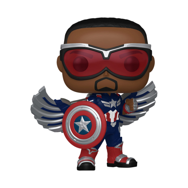 Фигурки персонажей - Фигурка Funko Pop Капитан Америка Чудесный новый мир Капитан Америка (75990)