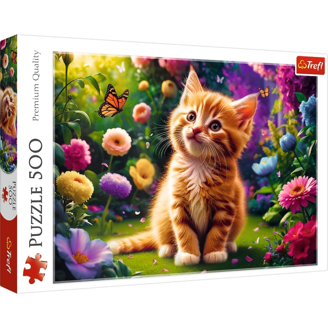 Пазли - Пазл Trefl Милі котики 500 елементів (37525)