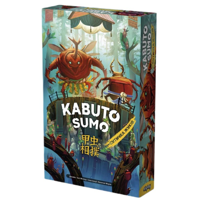 Настольные игры - Настольная игра Asmodee Кабуто сумо. Схватка жуков (ALLKAB01UA)