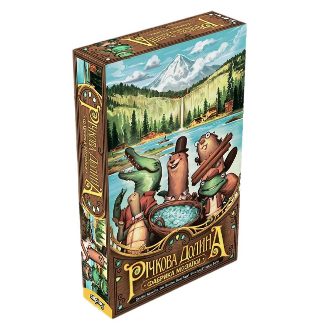 Настольные игры - Настольная игра Asmodee Речная долина. Фабрика мозаики (ALLRIVV0101UA)