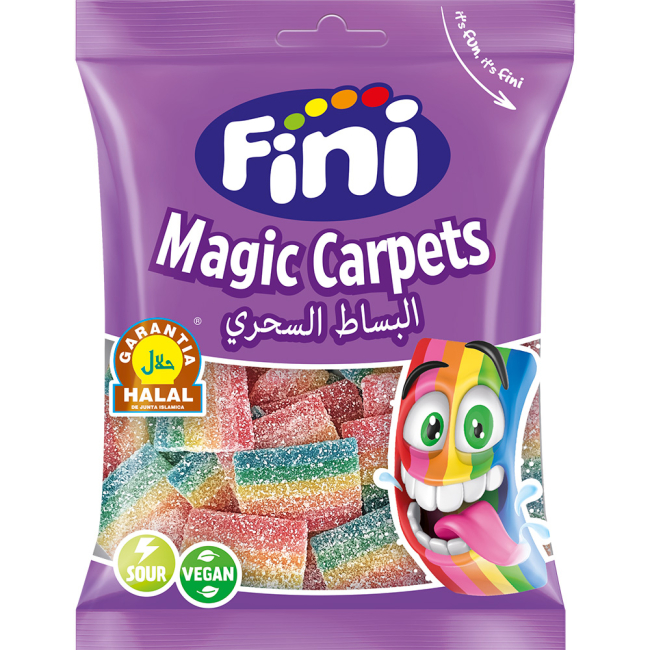 Солодощі - Желейні цукерки Fini Magic carpet (8410525121500)
