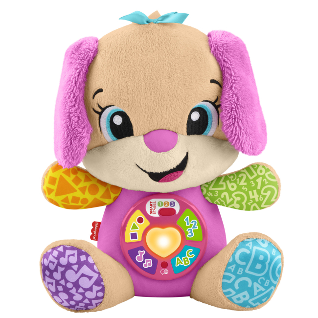 Развивающие игрушки - Интерактивная игрушка Fisher-Price Smart Stages Сестренка умного щенка многоязычная (JFD32)
