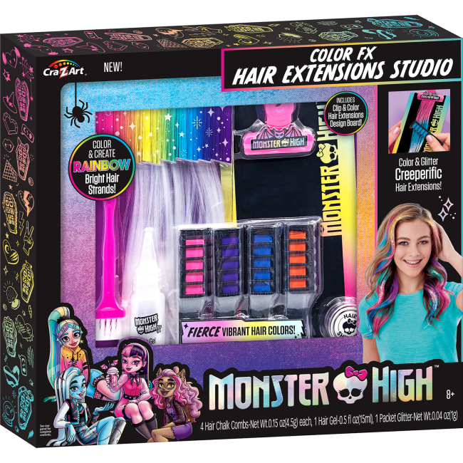 Косметика - Набор Cra-Z-Art Monster High Colour FX Студия наращивания волос (72234CRA)