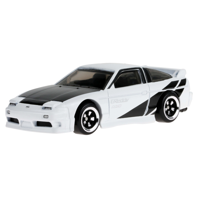 Автомоделі - Автомодель Hot Wheels 90s street scene ''96 Nissan 180sx type x (GDG44/JCB57)