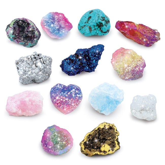 Набори для творчості - ​Колекційний кристал в коробочці-сюрпризі Nebulous stars Зоряні скарби в асортименті (11441)