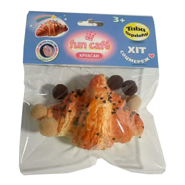 Антистресс игрушки - Игрушка-антистресс Monster Gum Fun Cafe Taba Круассан (T26188)